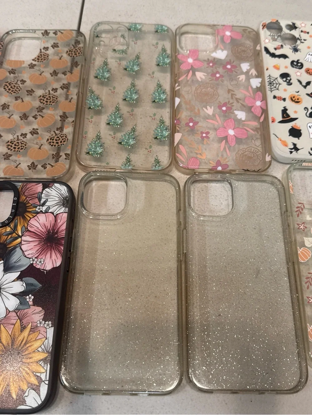 Bundle of 12 misc/holiday iphone 13 cases